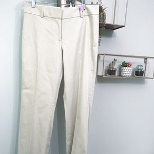 Barely worn Ann taylor straight leg khaki pants